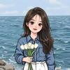 海边姑娘青青