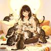 觉/为十几只流浪猫找家/