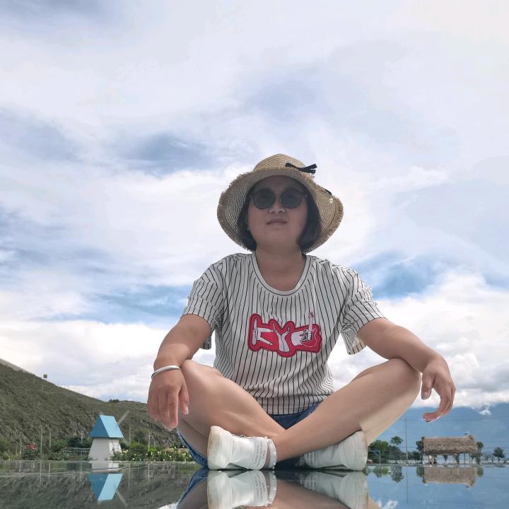 久违的微笑