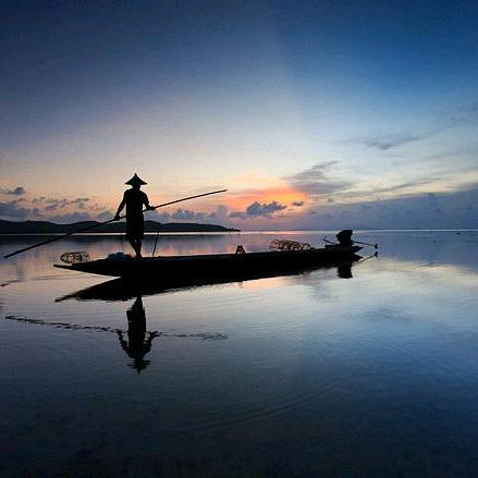 暮雨声里觅斜阳