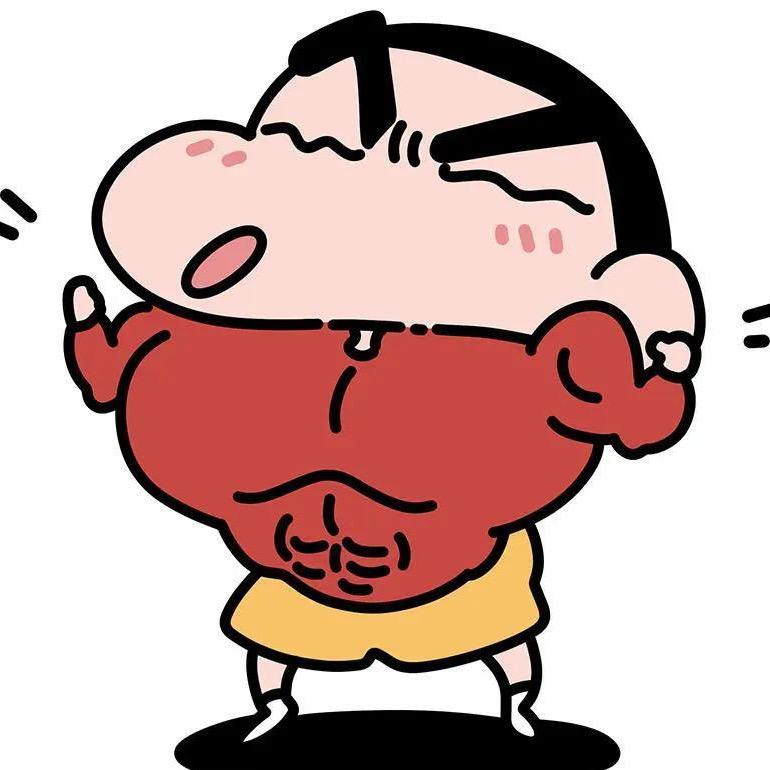 蜡笔小新与小白