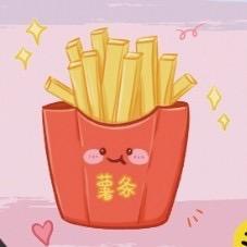 薯条手绘