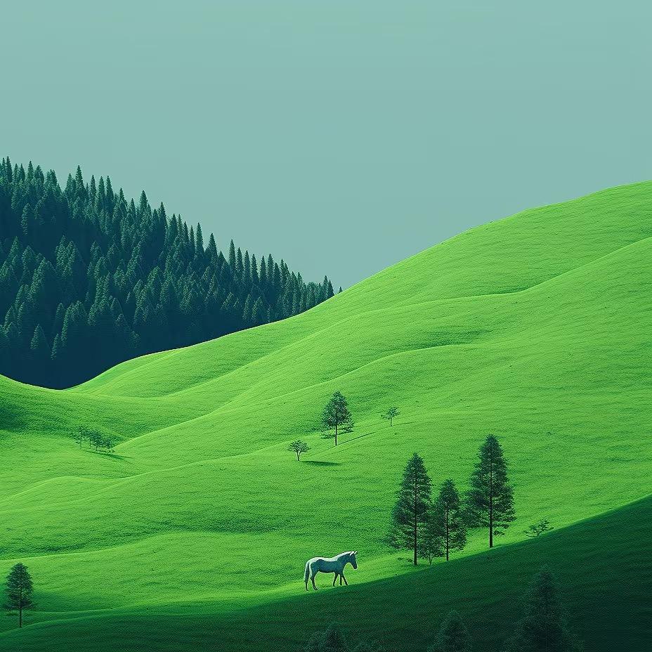 @野马青山再