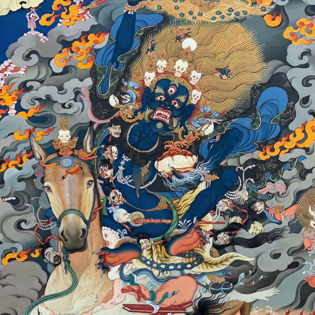 唐卡画僧🪷尕藏