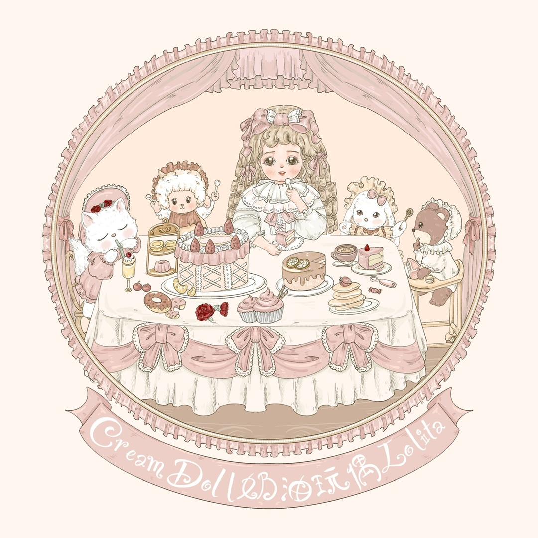奶油玩偶Lolita原创