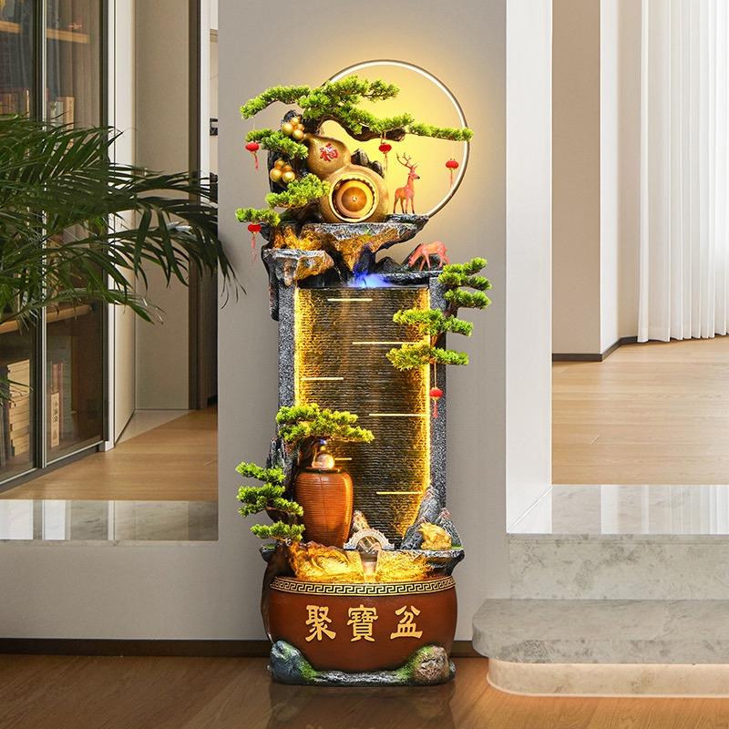 智心泉家居流水摆件