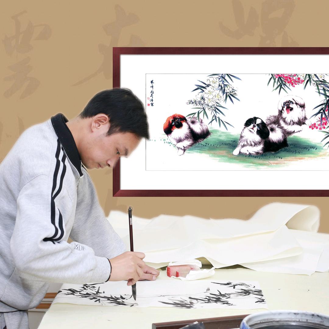 荷香斋书画（收学员）