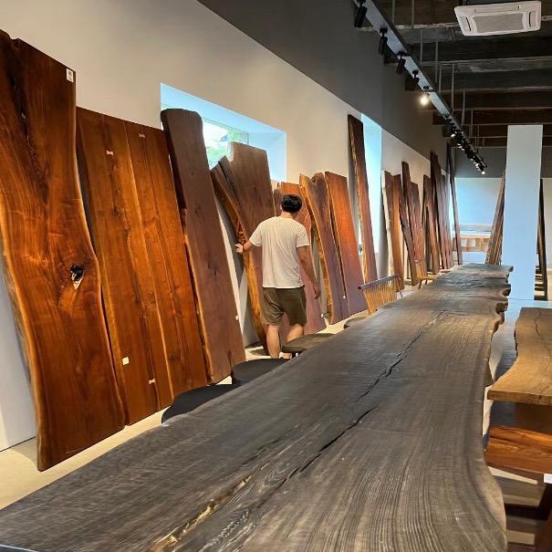 阿喜｜实木大板茶桌