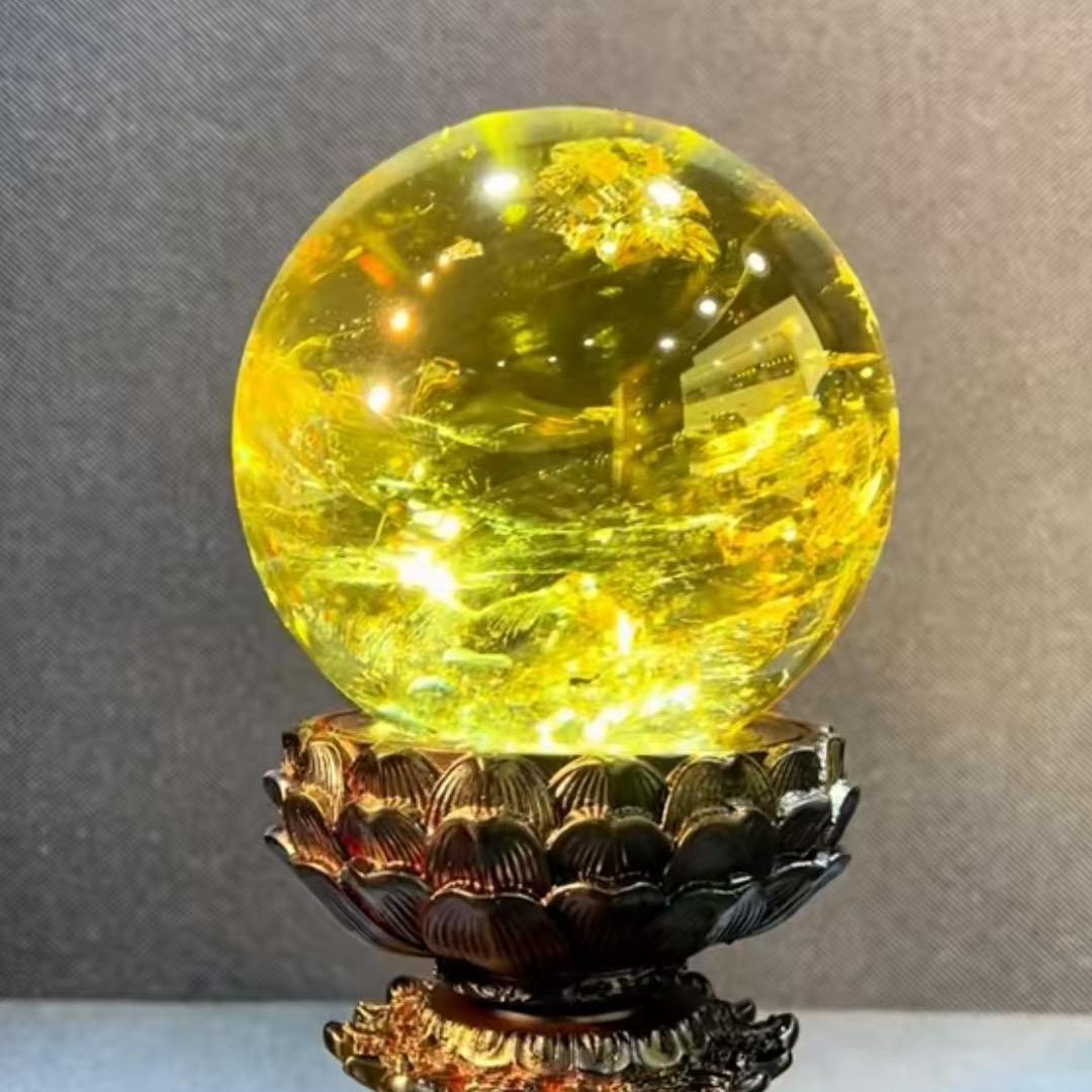 老二天然水晶球批发