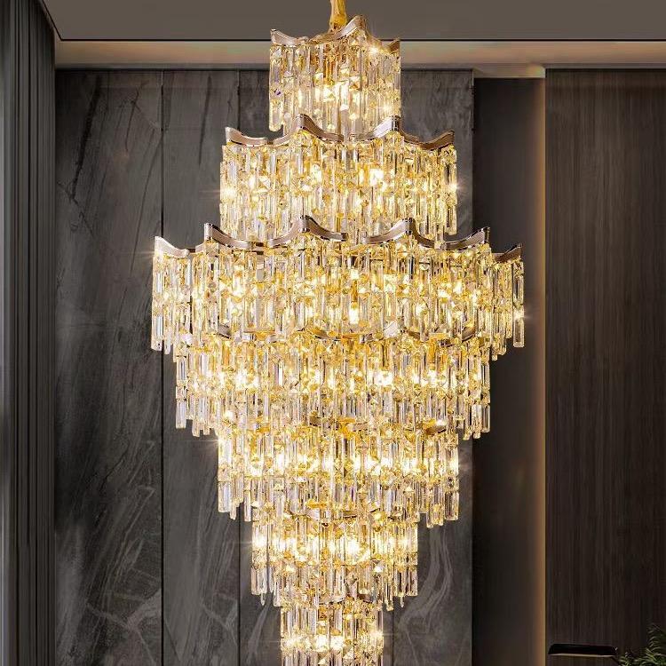 国塔之光轻奢水晶灯