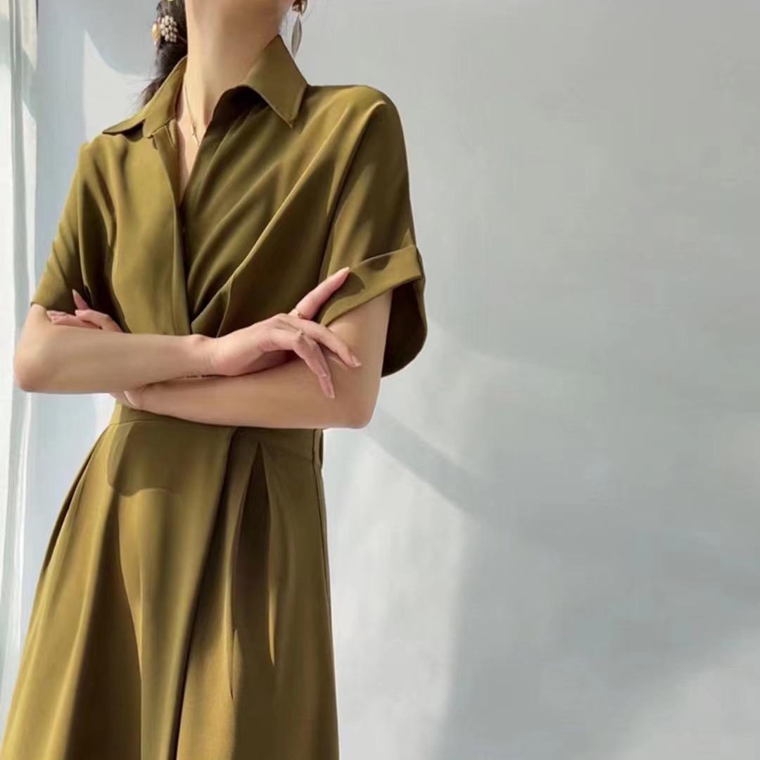 杭州原创轻奢桑蚕丝连衣裙👗