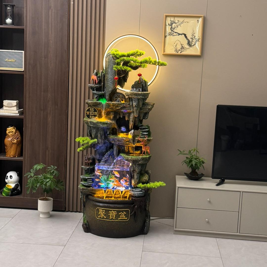 盛禧家居流水摆件