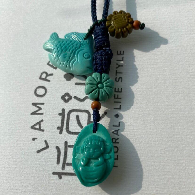 如一湖北原矿绿松石