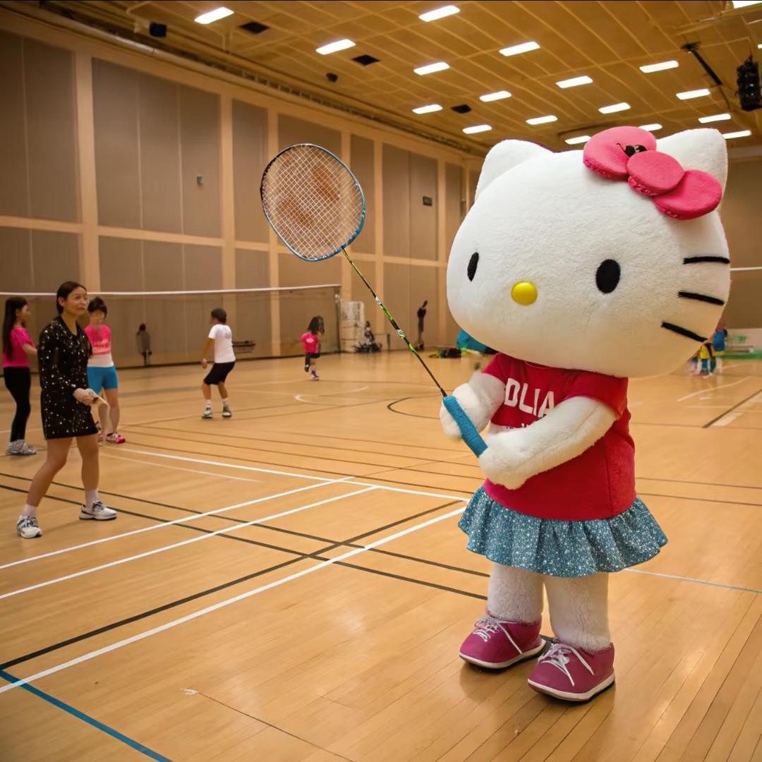 6点起床打羽球🏸