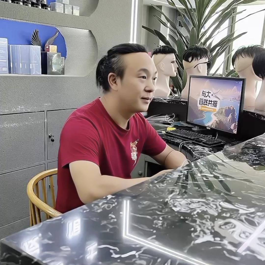 专业仿真头发_KK