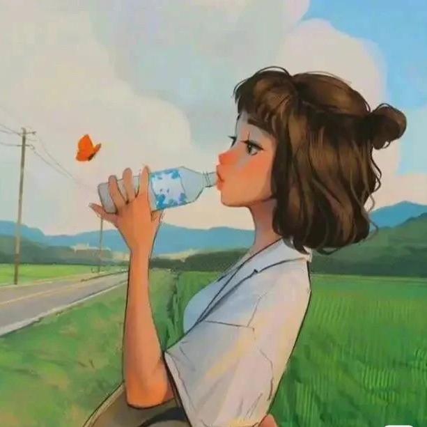 淡定一笑～