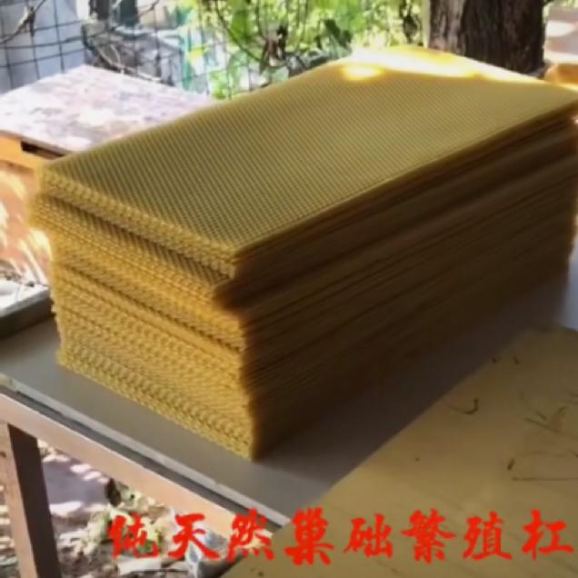 纯天然中蜂巢础