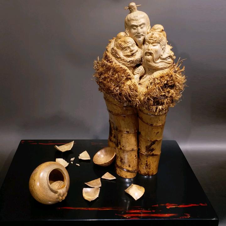 叶陈旺竹、木根雕工作室