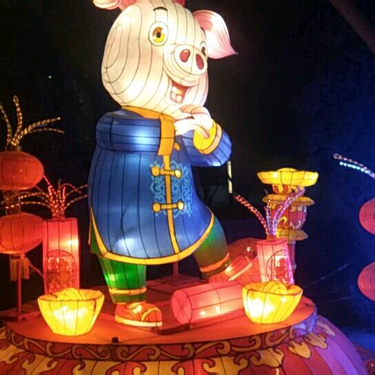 晚上