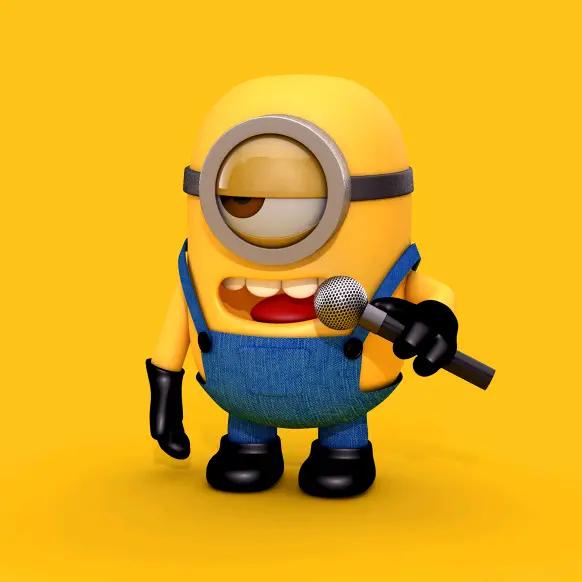 小黄人的麦克风@抖音