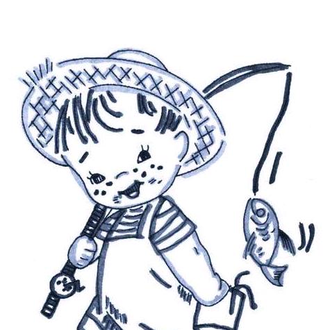 钓鱼人