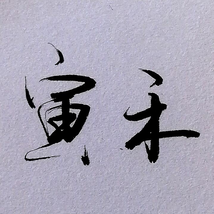 寅禾书法