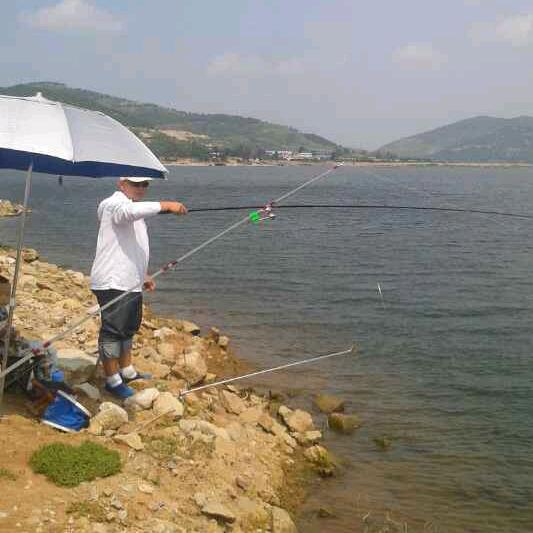 海边去钓鱼