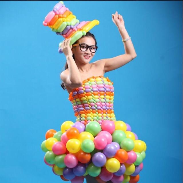 天和气球派对培训@抖音