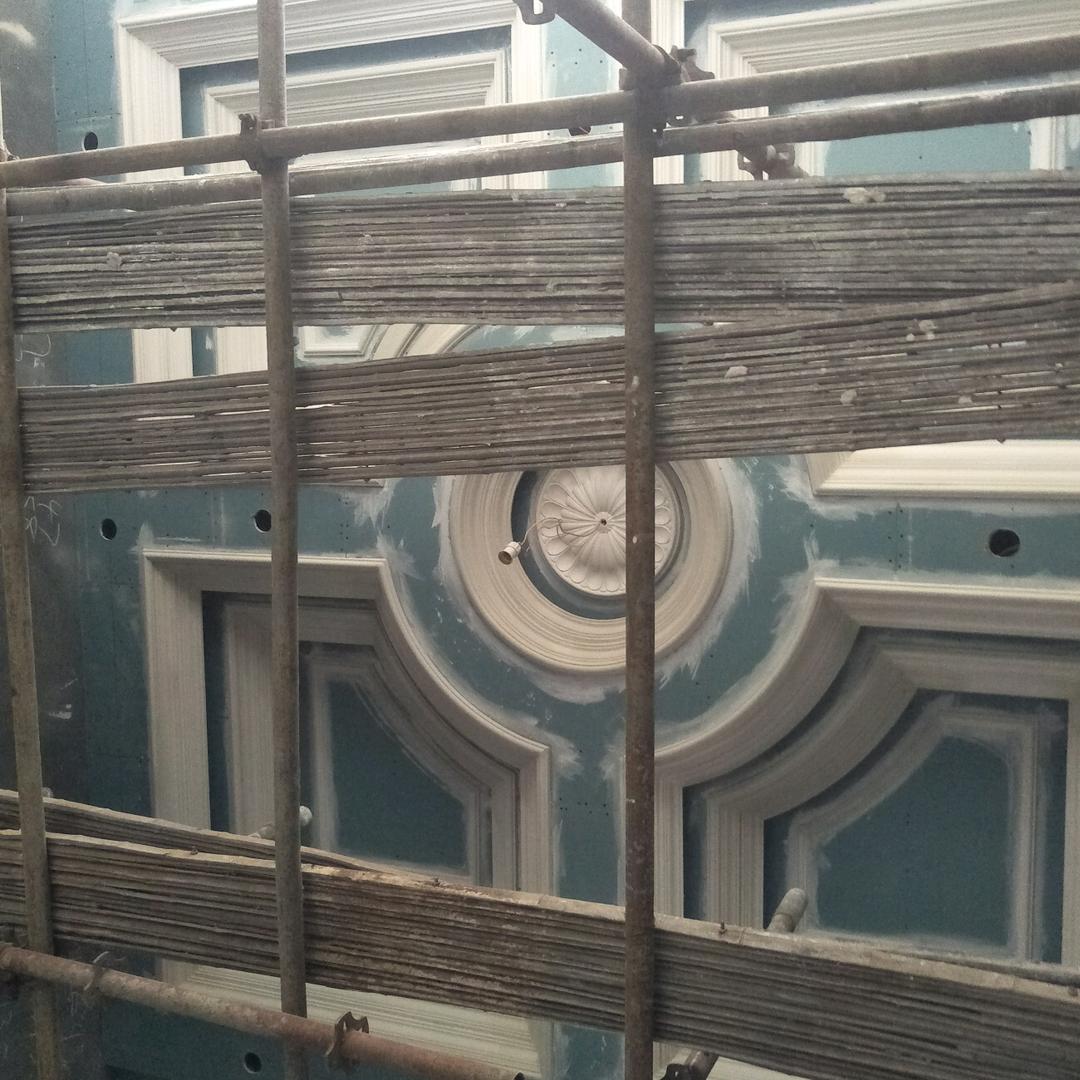 老三石膏线安装