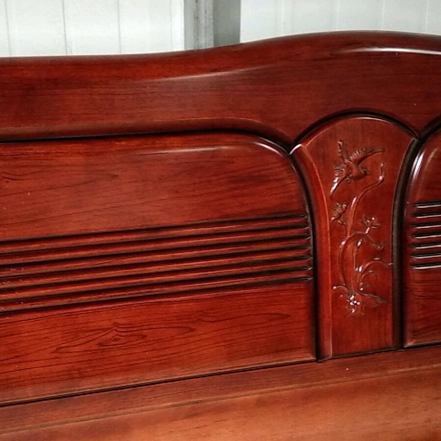 五马春雷家具沙发城，批发橡木床，实木床