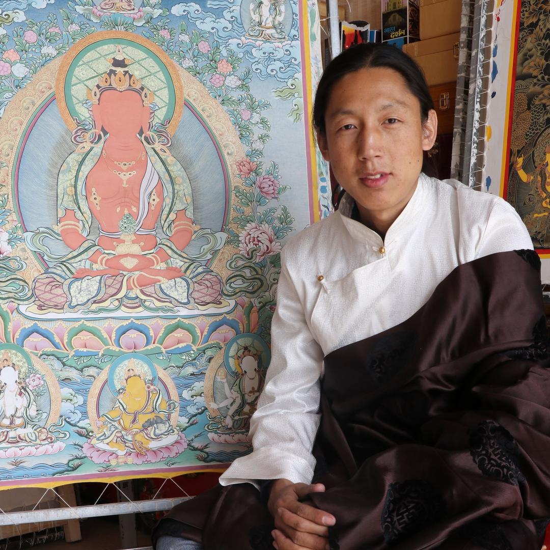 唐卡画师-兰索巴嘉措