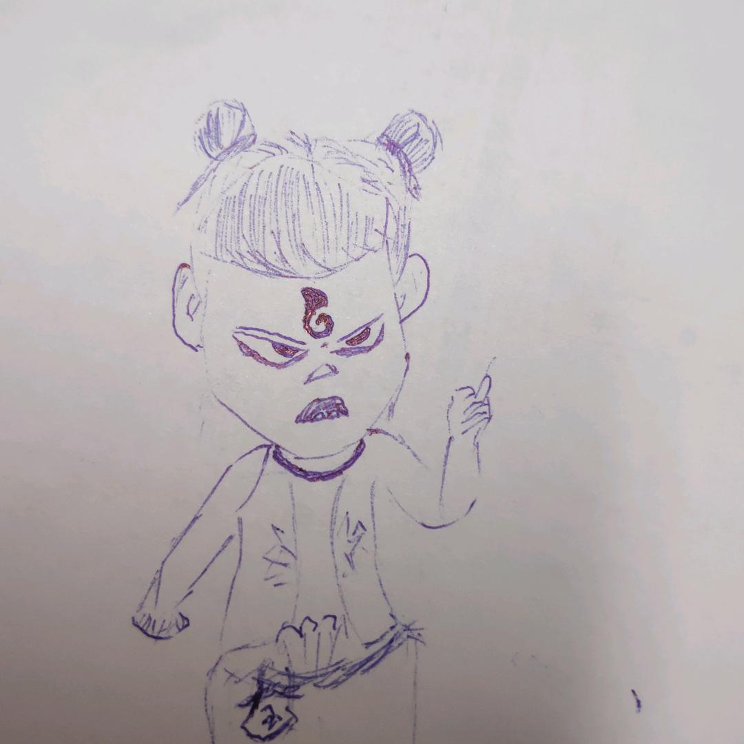 一个人吧