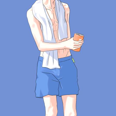 小时候可爱此时帅