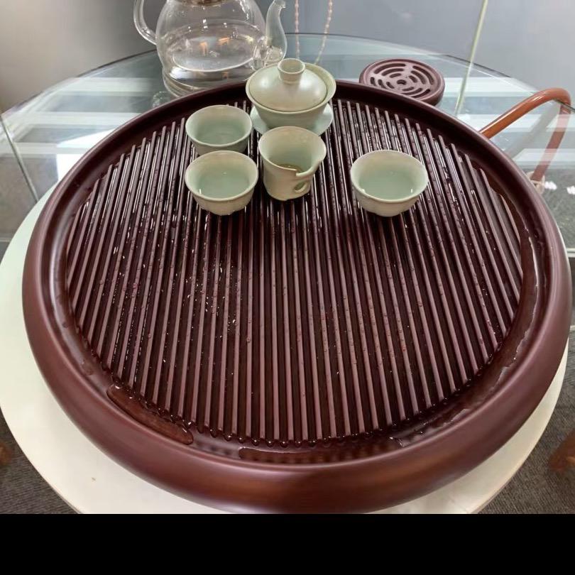 电木茶盘（小黄）品牌（清风雅韵）