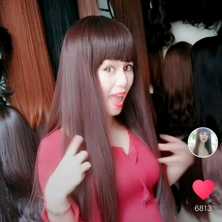 女人阁 一站式美甲假发 美睫假发