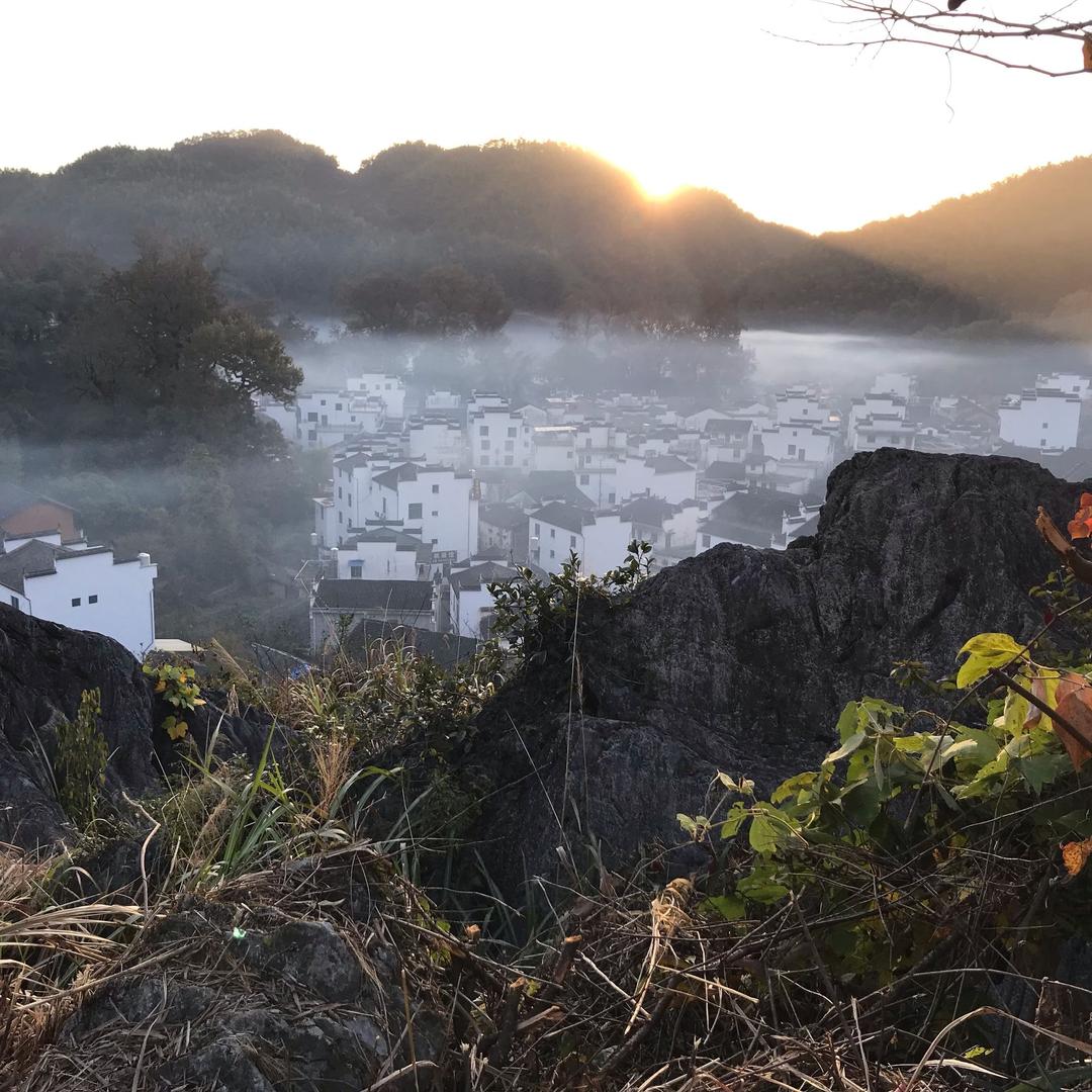 婺源石城观景楼