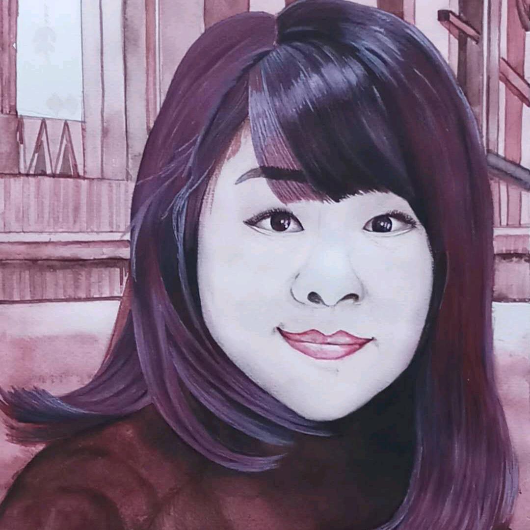 蓝歌如枫(绘画)