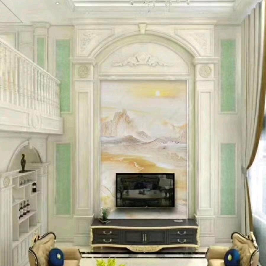 重兵大理石背景墙