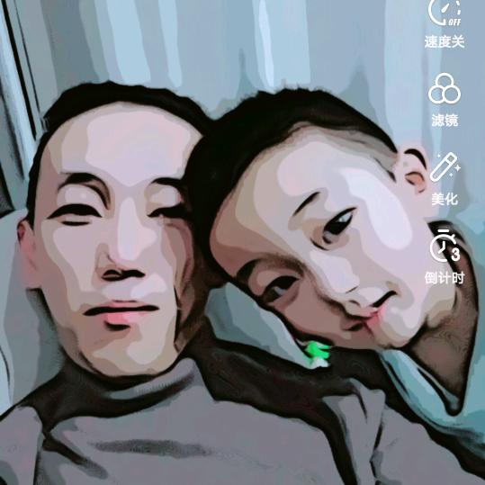 相濡以沫。