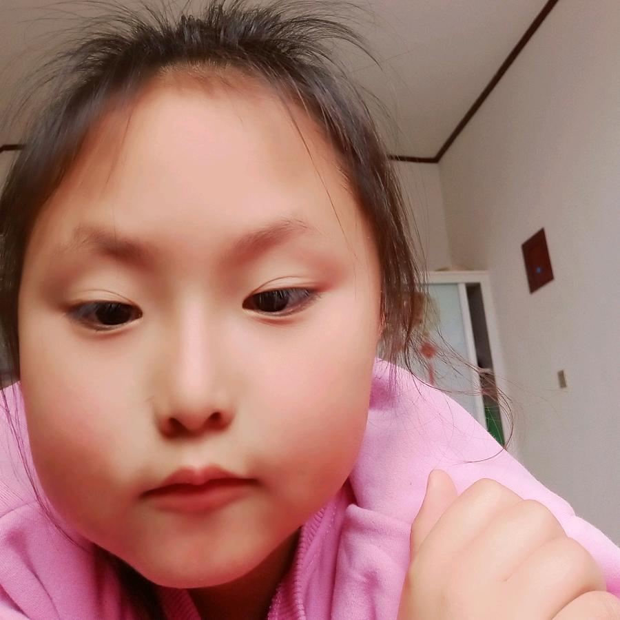 可爱。