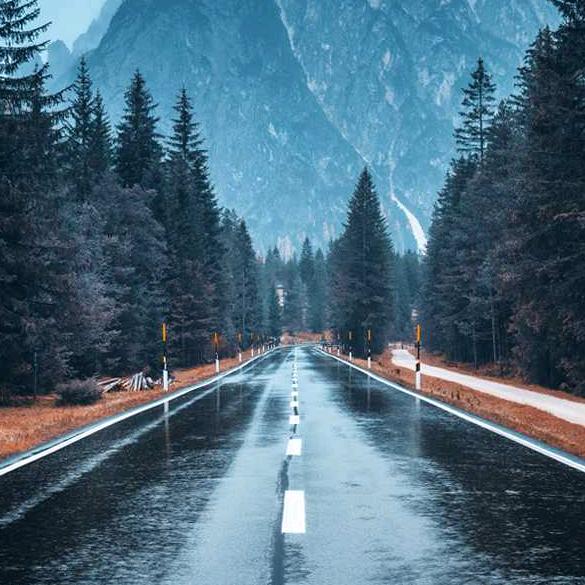 溪山暮雨☔️