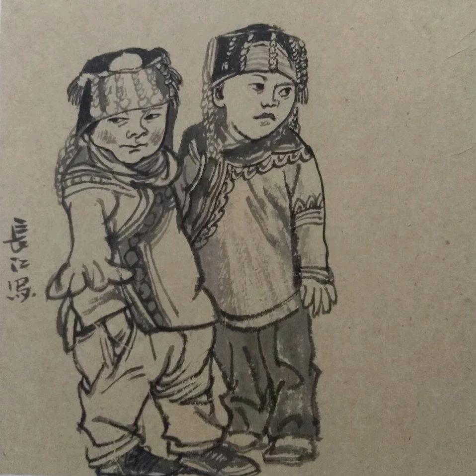 浮萍岗底（浮雕设计）