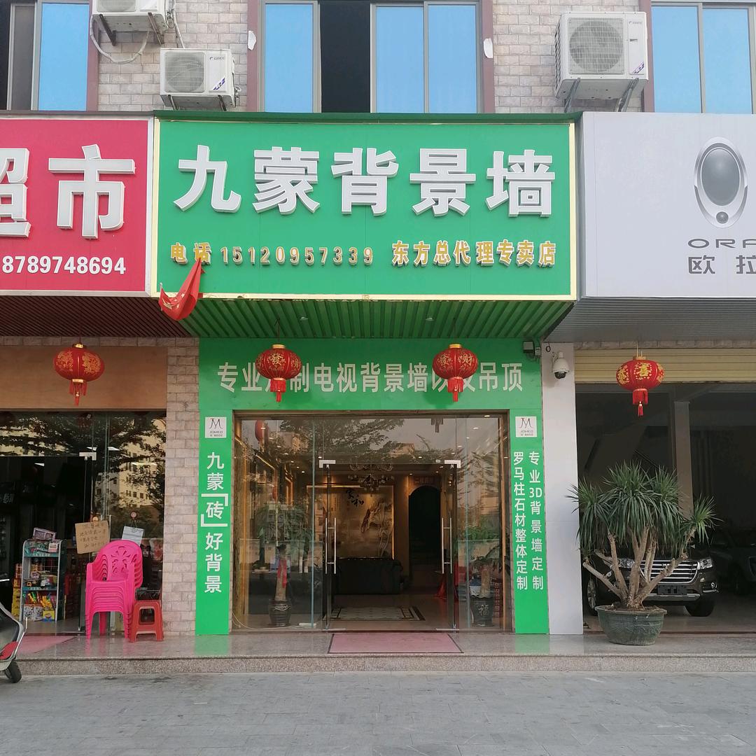 东方☞九蒙背景墙全屋定制装饰公司