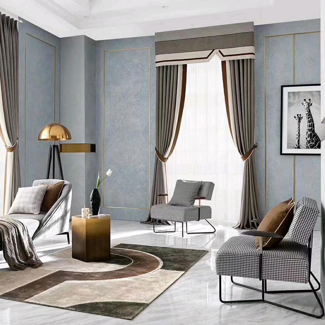 上海临港布言布语窗帘墙布—路姐