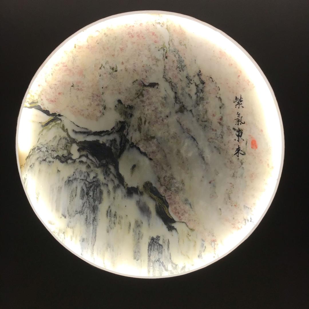 天然石画