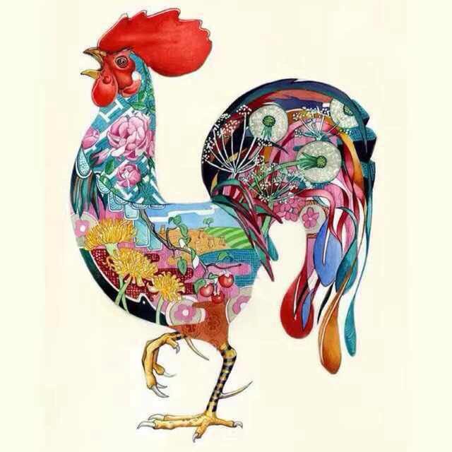 金鸡连发