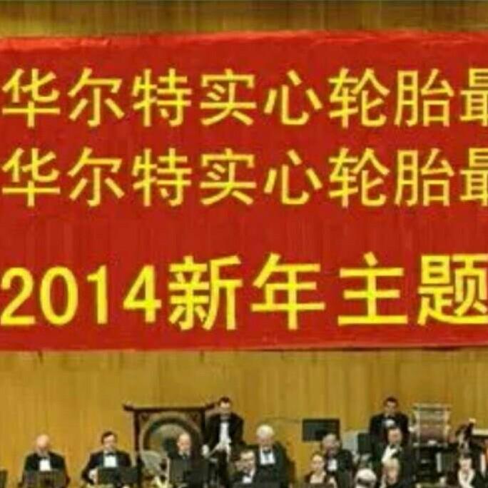 华尔特实心轮胎
