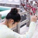 一只胖兔球