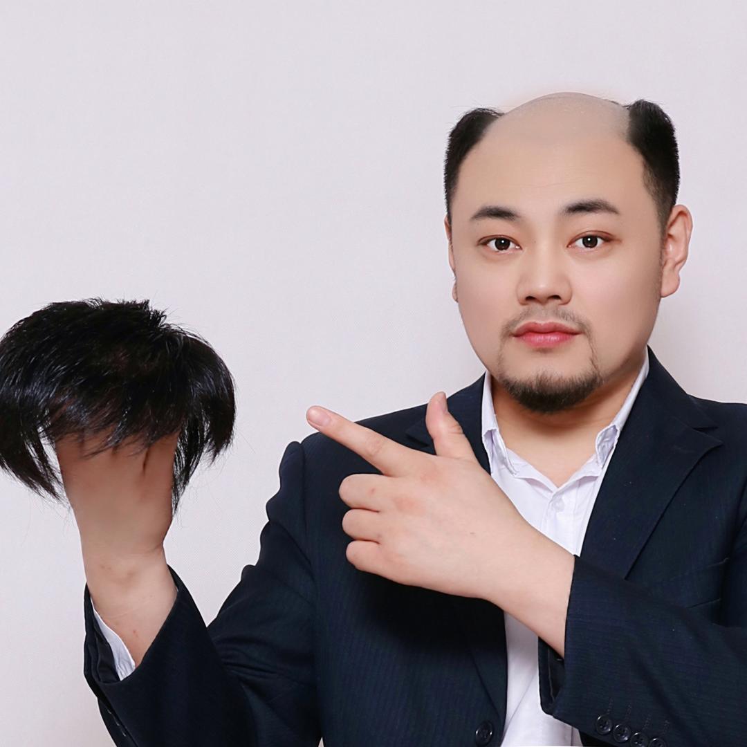 松原7M补发假发收长头发