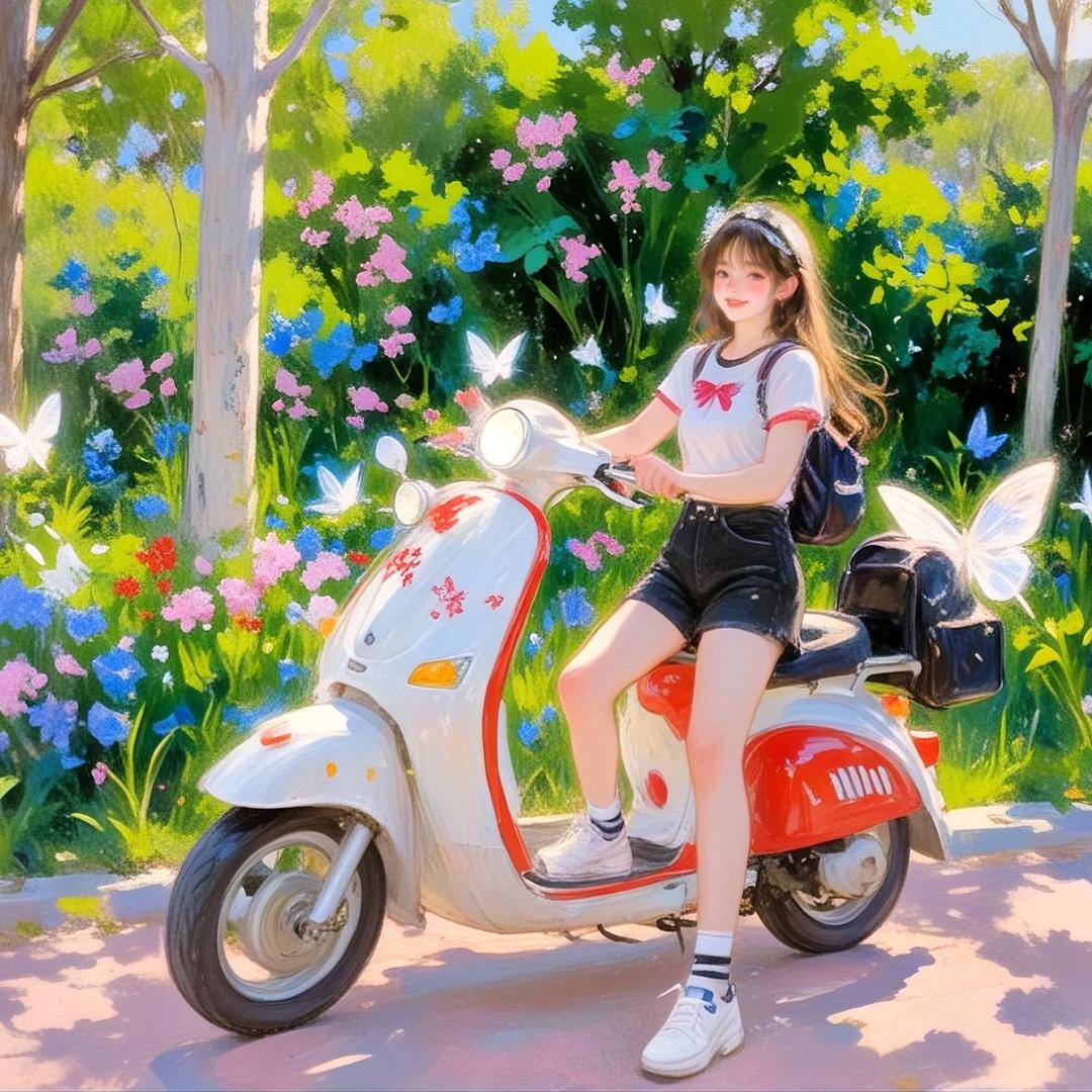 花儿对我笑
